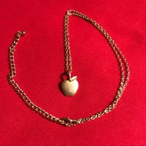 Apple Necklace for the Teacher